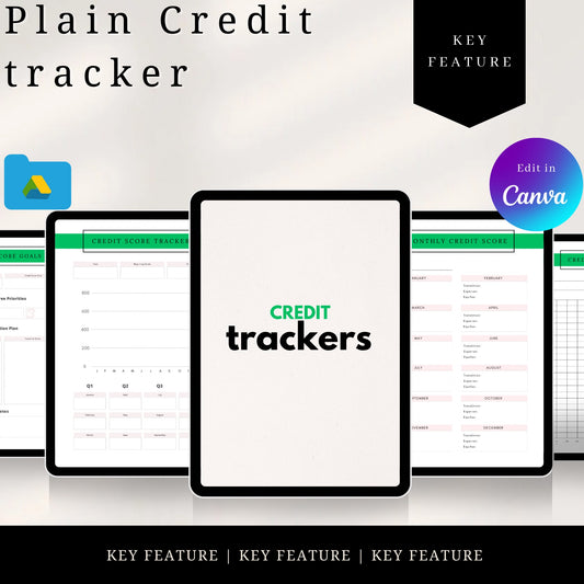 Plain credit trackers