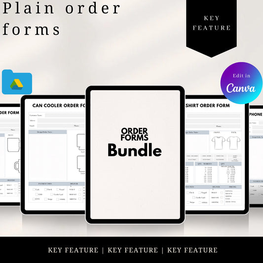 Plain order forms bundle
